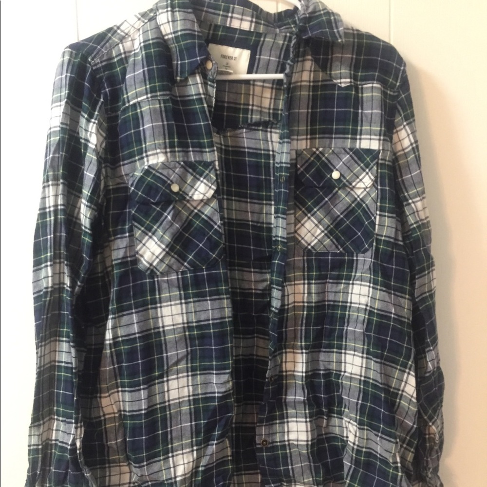 Button down flannel